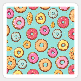 Cartoon Donuts Magnet